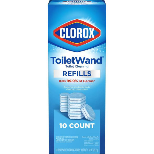 Clorox Toiletwand Disinfecting Refills, Disposable Wand Heads