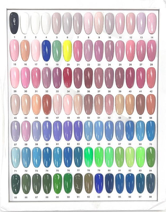 D'Vine Gel Polish Set 0.5 Fl Oz Each - UV/LED Gel Polish & Air Dry Nail Lacquer, Matching Chip-Free, Health-Conscious & Low Odor, Product from 001-098