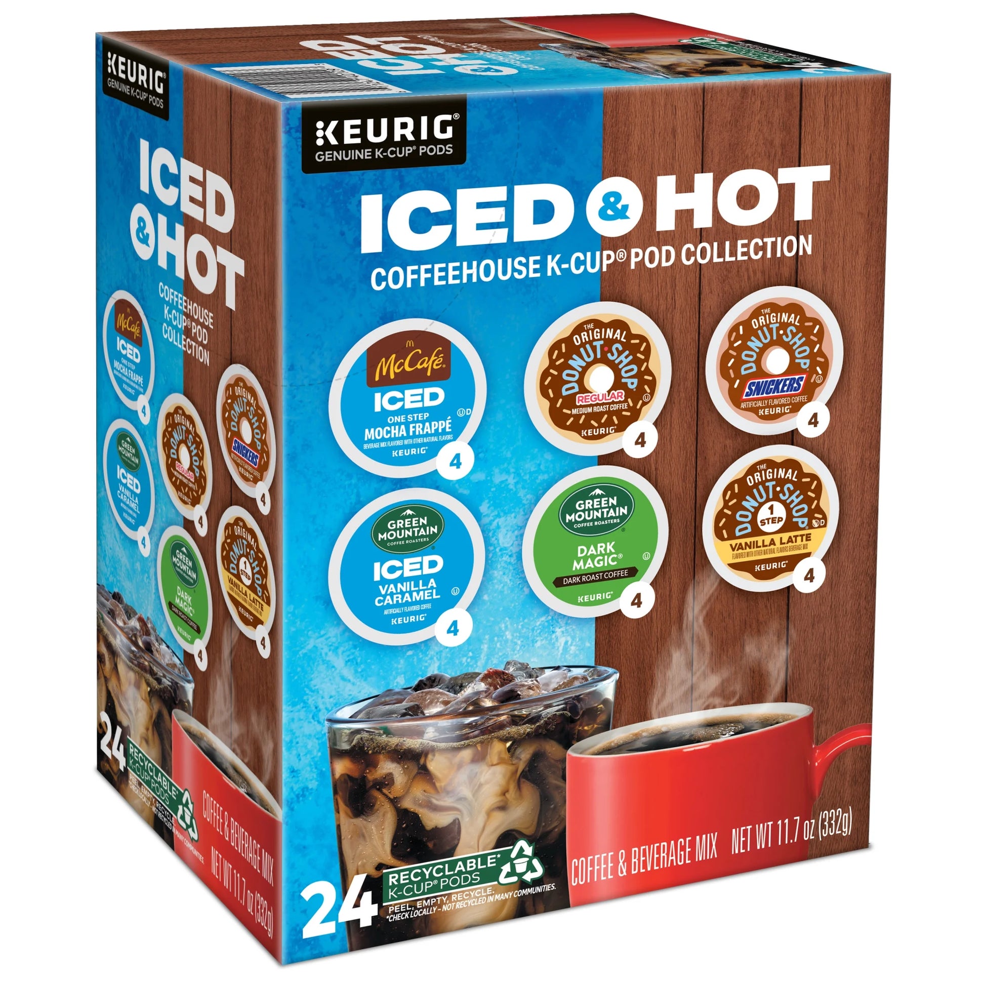 Keurig Iced & Hot Variety Pack, 24 Count