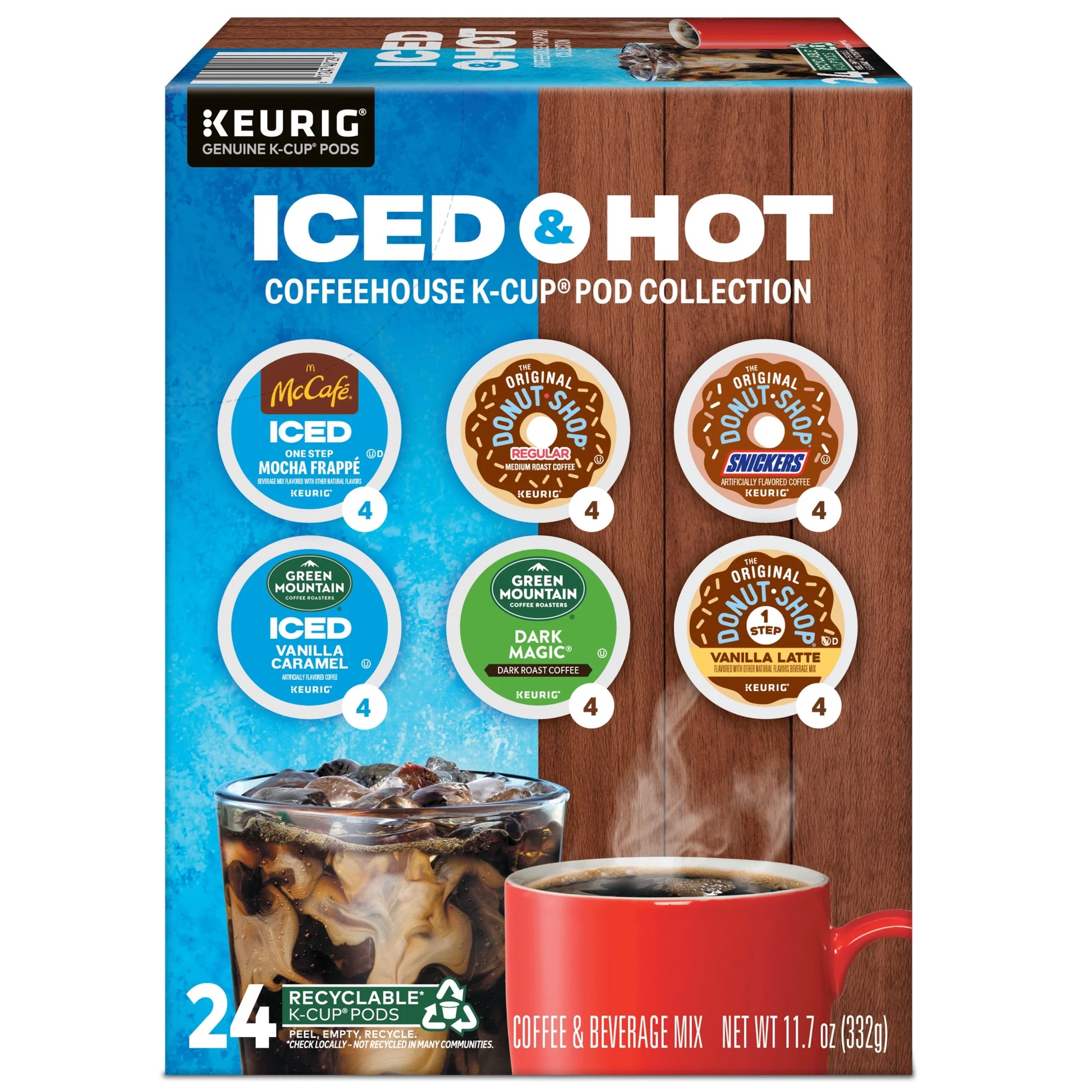 Keurig Iced & Hot Variety Pack, 24 Count