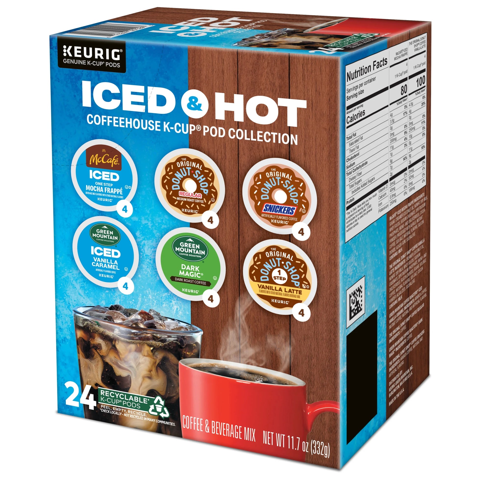 Keurig Iced & Hot Variety Pack, 24 Count