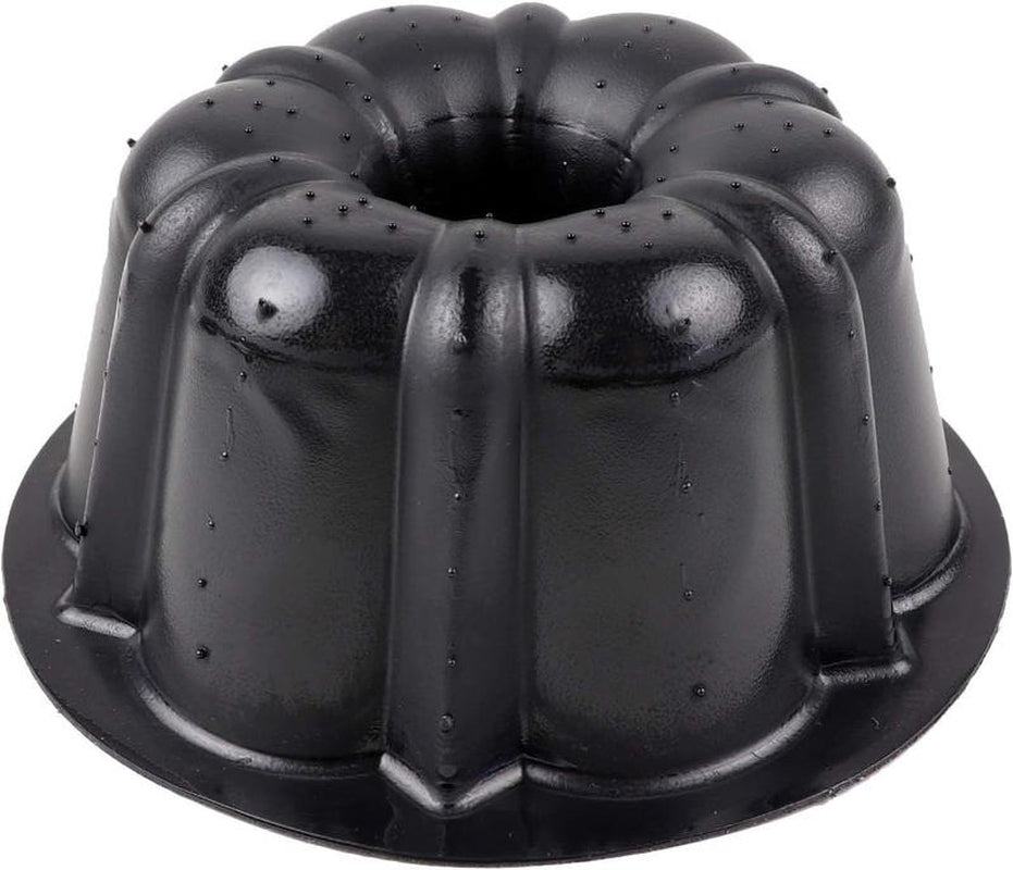 Bakeable Plastic Mini Flan Molds Pan - Baking Pan with Non-Stick Silicone - Reusable Non-Stick Baking